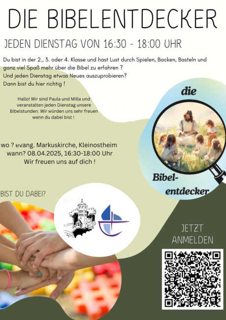 Plakat Bibelentdecker