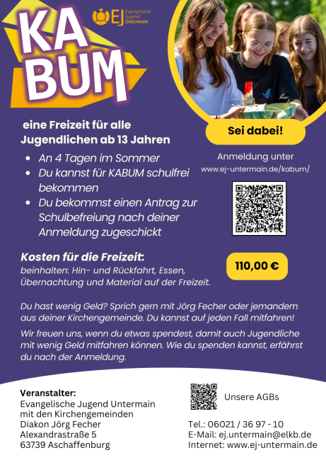 Flyer Rückseite