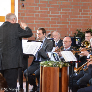 Chor beim Auftritt in der Markuskirche